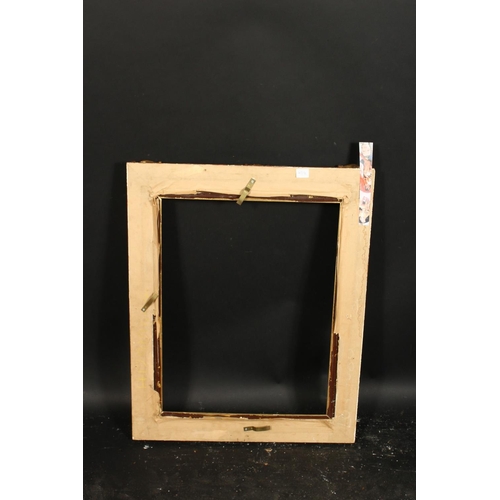 1028 - A 20th century gilt composition frame, rebate size 18  x 24 , 46cm x 61cm.