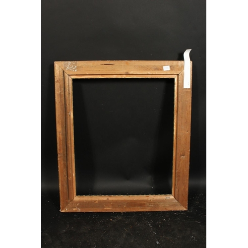 1029 - A 19th century continental gilt composition frame, rebate size 21.5  x 25.5 , 55cm x 65cm.