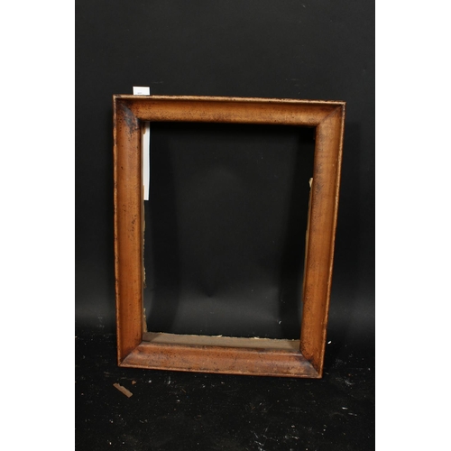 1042 - A deep box frame, rebate size 16.75  x 12.25 , 42 cm x 31cm.