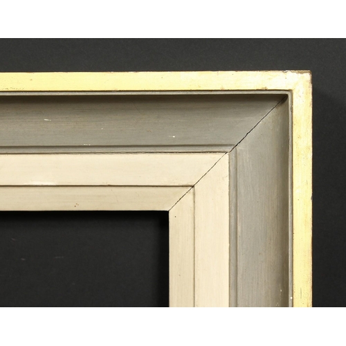 1049 - A moulded and painted frame, rebate size 20  x 27 , 51cm x 68cm.
