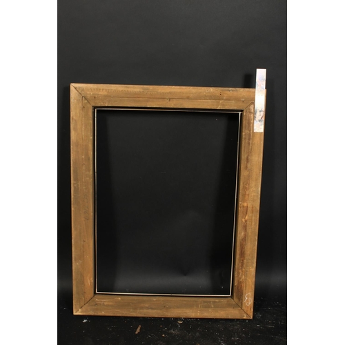 1049 - A moulded and painted frame, rebate size 20  x 27 , 51cm x 68cm.