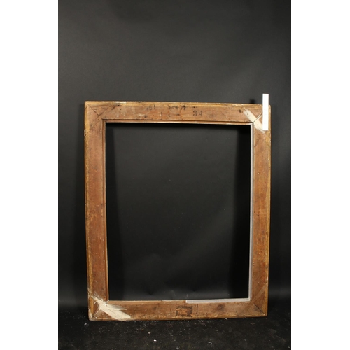 1059 - A 19th century hollow frame, rebate size 33.5  x 41.5 , 85cm x 105cm.