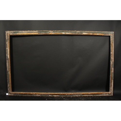 1060 - A 19th century carved Lely panel frame, 44  x 77.5 , 113cm x 197cm.