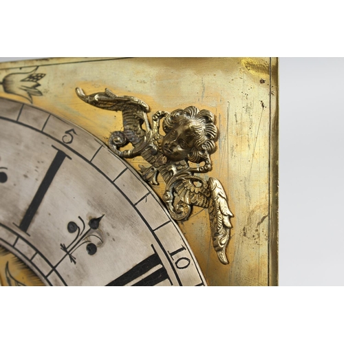 1300 - JOSEPH KNIBB, A 17TH CENTURY EIGHT DAY LONGCASE CLOCK MOVEMENT, striking on a 