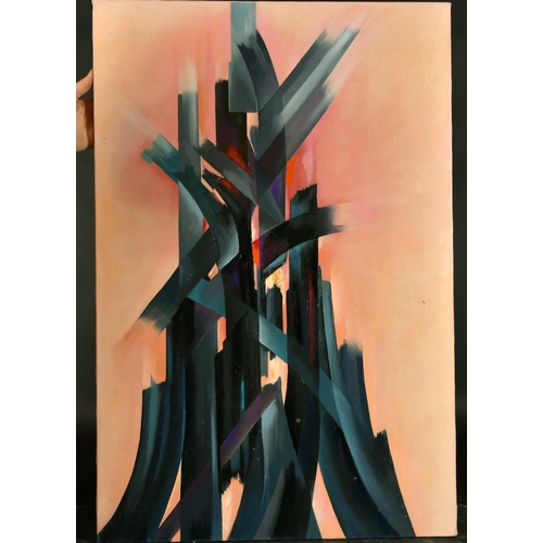 1061 - Christian Le Masson, 20th Century French, an abstract study, oil on canvas, signed verso, 31.75