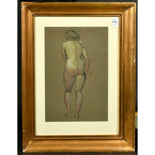 1346 - Henry Cotterill Deykin (1905-1989) British, a collection of four framed studies of a female nude, on... 