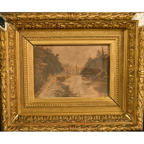 2125 - A pair of Fred Slocombe, engravings in fine gilt composition frames, each 9