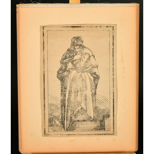 2170 - Thomas Barker of Bath, a group of 6 pen lithographs of figural subjects, early 19th century, each 9.... 