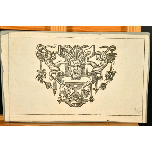 2180 - A small collection of Old Master and later prints of decorative subjects, from 3.75