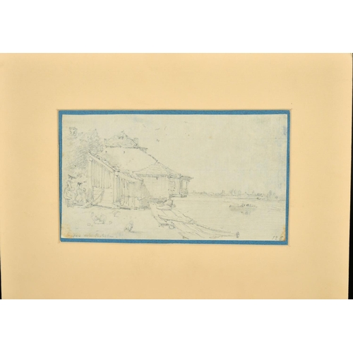 2327 - A collection of 19th Century landscape sketches, (unframed), (q).