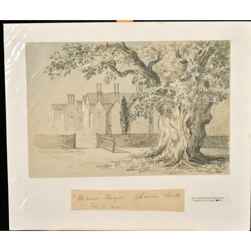 2327 - A collection of 19th Century landscape sketches, (unframed), (q).