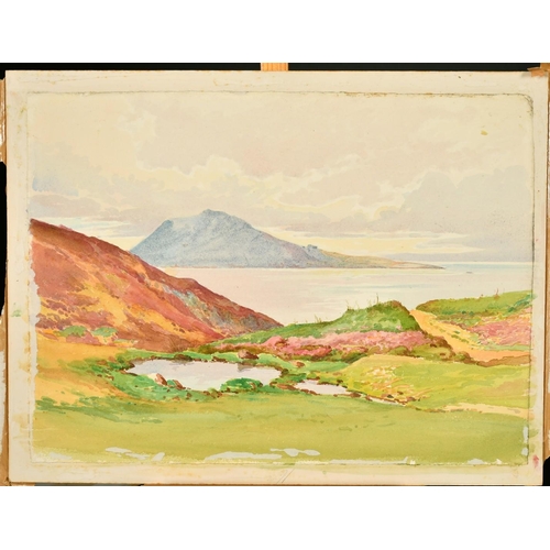 2327 - A collection of 19th Century landscape sketches, (unframed), (q).