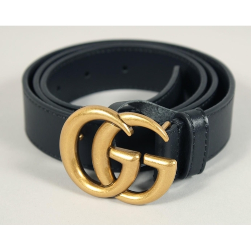 1559 - A GUCCI LEATHER BELT