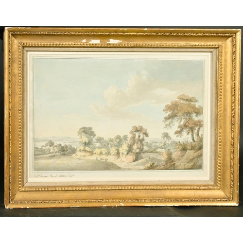 169 - Captain Duncan, Royal Artillery Regt (fl. Late 18th Century) An extensive landscape view of trees, c... 