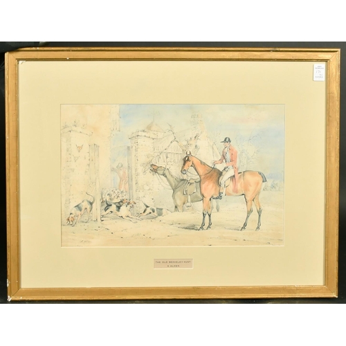 171 - Samuel Alken Jnr (c.1784-1825) The Old Berkeley Hunt, four hunting scenes, watercolours and pencil a... 