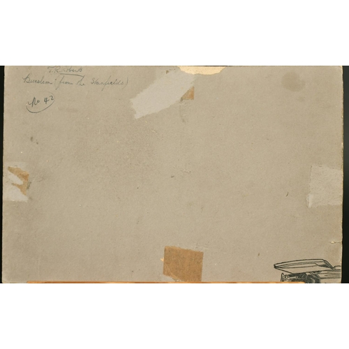 188 - T. Roberts (20th Century) Factories at Burslem, watercolour, signed, dated 1921 and inscribed and in... 