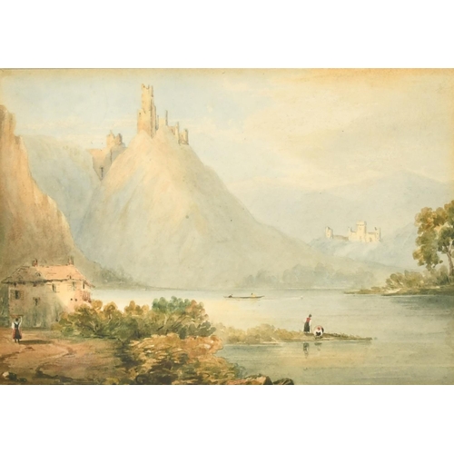 203 - Charlotte Sotheby (19th Century), 'Austrian Tyrol', watercolour, 6