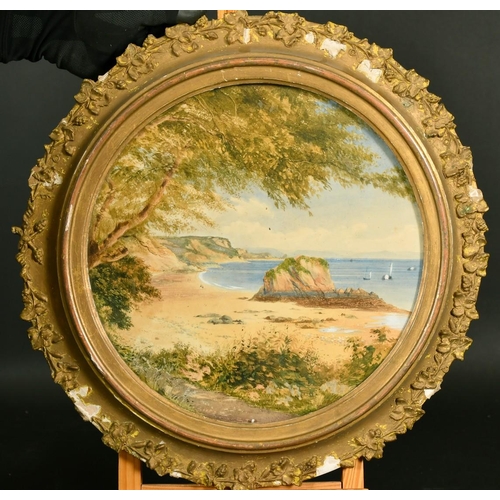 228 - William Wyld (1806-1889) British, a pair of watercolour views of coastal scenes, signed and dated 18... 