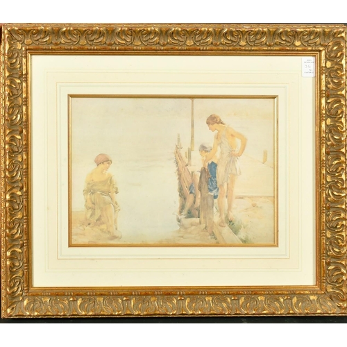 36 - After William Russell Flint, a group of four colour prints, the largest 10.5