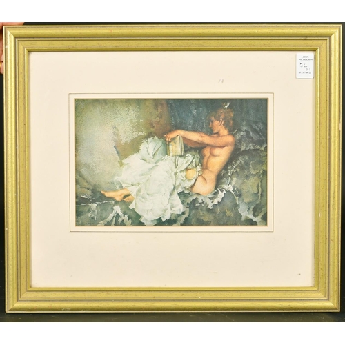 36 - After William Russell Flint, a group of four colour prints, the largest 10.5