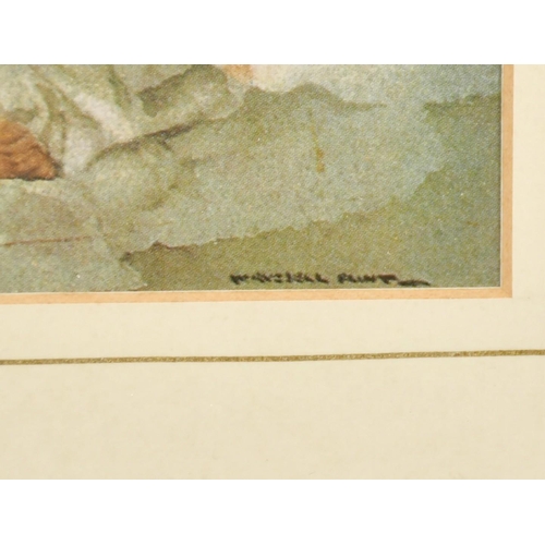 36 - After William Russell Flint, a group of four colour prints, the largest 10.5