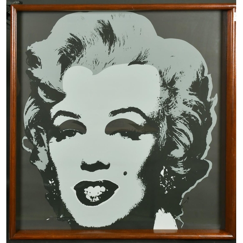 39 - After Andy Warhol, Gray Marilyn a lithograph possibly by Sunday B Morning, 32