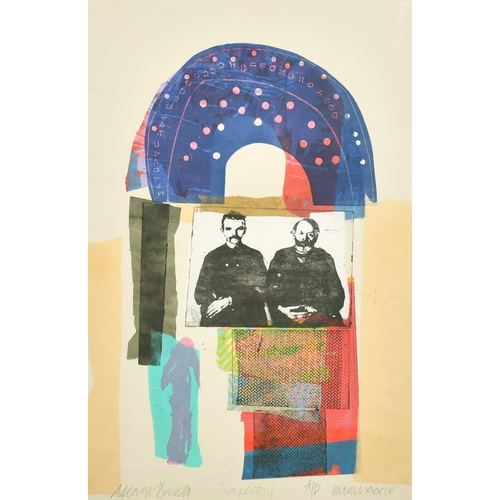 41 - George Donald (b.1943) 'Trajectory', mixed technique printing and collage, signed in pencil, A/P, 22... 