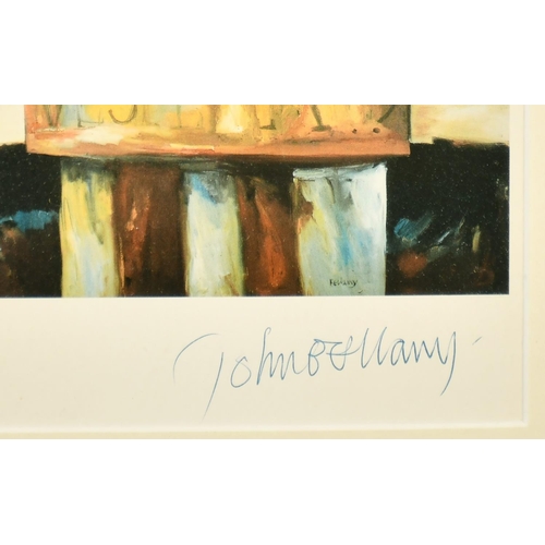 52 - John Bellany, a signed photolithograph of a fantastical scene, 7