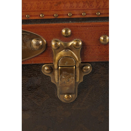 1510 - A LOUIS VUITTON SUITCASE. No. 819485, with Louis Vuitton label. From Arthur Gilbert, New York. With ... 