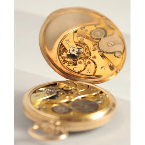 1668 - AN ETERNA 14CT GOLD DRESS WATCH.