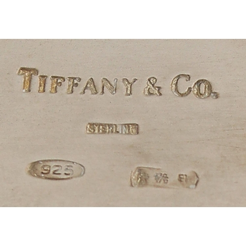 1683 - A TIFFANY & CO. SILVER CUP in a Tiffany & Co. bag.