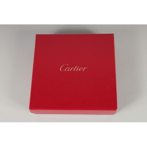 1693 - A CARTIER LA MAISON DES ENFANTS PORCELAIN DISH. 6ins diameter in a Cartier box.