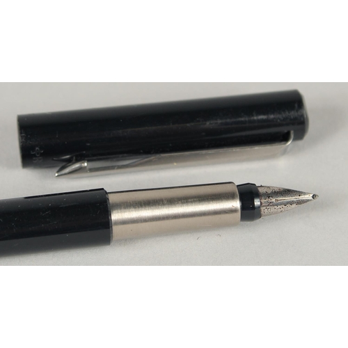 1703 - TWO PARKER PENS, a ball point and fountain pen.