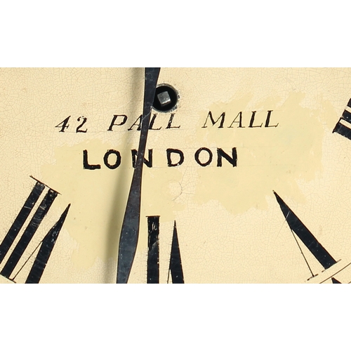 1277 - A GOOD VICTORIAN MAHOGANY CASED 9.5ins WALL CLOCK by LUND AND BLOCKER, TO THE QUEEN, 12 PALL MALL, L... 