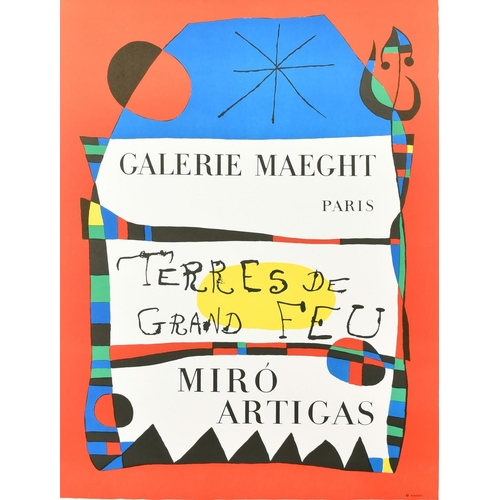 14 - After Miro, a lithographic poster for Galerie Maeght, 29