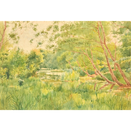 Richard Henry Brock (1871-1943) British, a pair of watercolour scenes ...