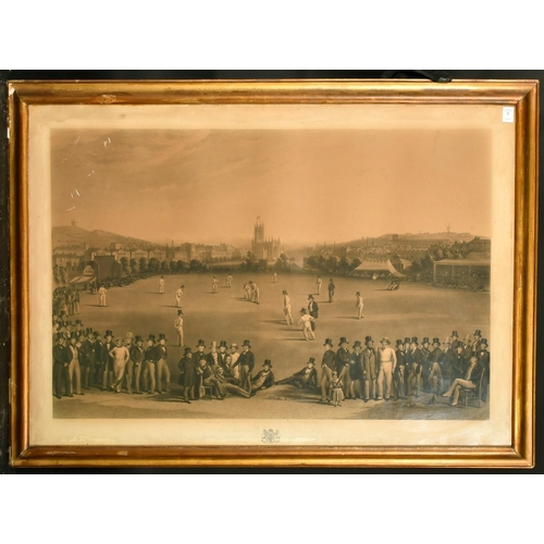 7 - G. H. Phillips after Drummond and Basebe, 'The Cricket Match between Sussex and Kent at Brighton', a... 