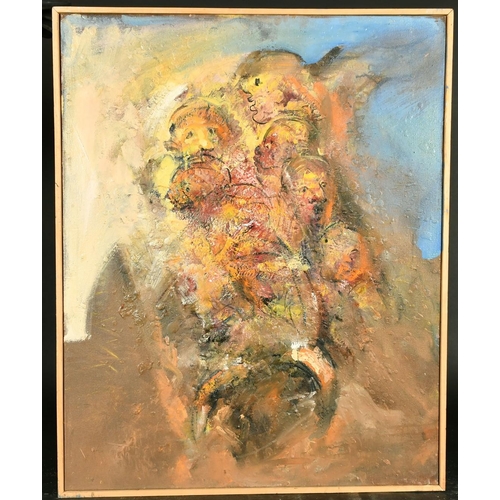 38 - Taulland, French School, circa 1999, 'Tauromachie', oil on canvas, inscribed verso, 32