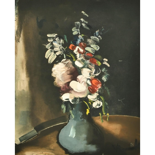 86 - After Maurice de Vlaminck, circa 1955, 'Bouquet of Fleurs', collotype and pochoir in colours on Arch... 