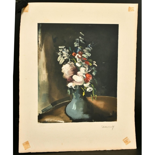 86 - After Maurice de Vlaminck, circa 1955, 'Bouquet of Fleurs', collotype and pochoir in colours on Arch... 