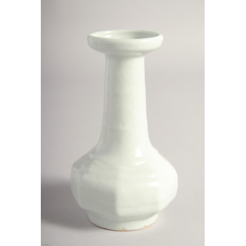 208 - A CHINESE SONG STYLE BOTTLE VASE, 13cm high.