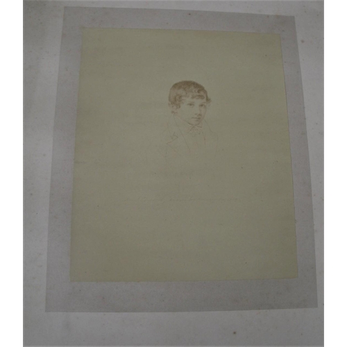 145 - [PHOTOGRAPHS] LOMBARDI & CO., Pall Mall & Brighton, 3 x large mounted photographs (faded) of pencil ... 