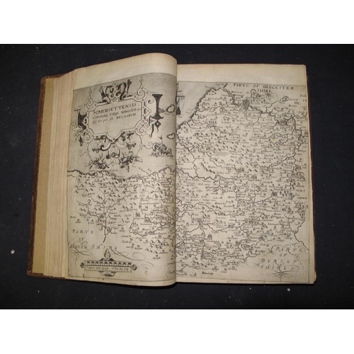 160 - [MAPS etc.] CAMDEN (William) & HOLLAND (Philemon, translator) Britain, or a Chorographicall Descript... 