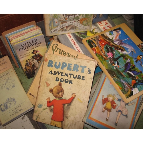 163 - CHILDREN's BOOKS, quantity, incl. two 1st U.K. English editions of Tintin, 