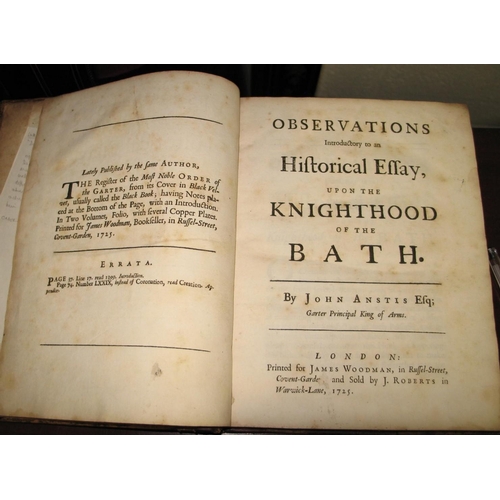 256 - [ORDER of the BATH] ANSTIS (J.) Observations Introductory to an Historical Essay, upon the Knighthoo... 