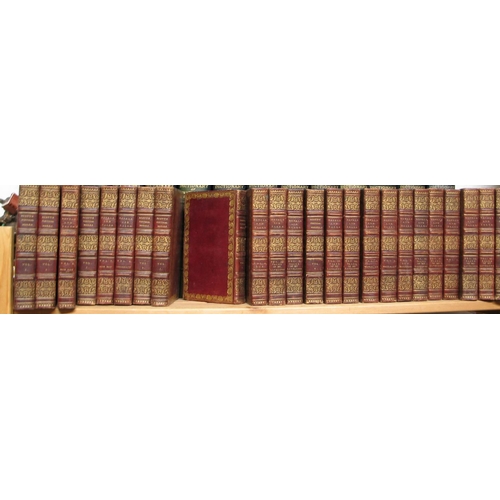 259 - [BINDINGS] SCOTT (Walter) Poetical Works in Eight Volumes [and] Novels and Tales, 24 vols., 12mo, co... 