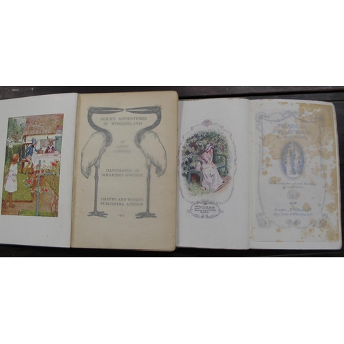 289 - AUSTEN (Jane) Pride & Prejudice, 8vo, illus. by C. E. Brock, cloth gilt (worn), L., 1907; CARROLL (L... 