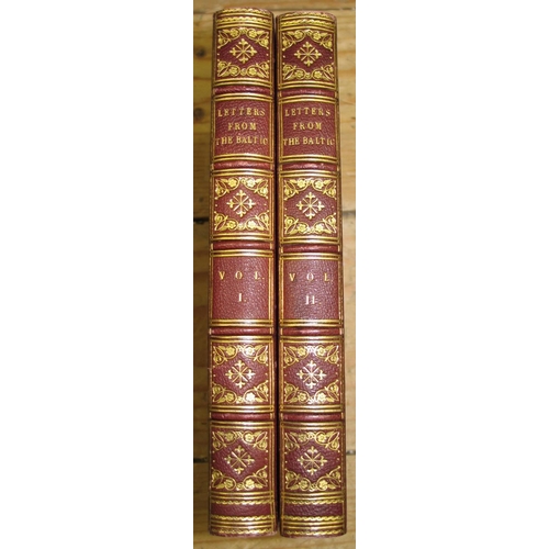 312 - RIGBY (Elizabeth, Lady Eastlake) Letters from The Shores Of The Baltic, London, 2 vols, 8vo, [half-t... 