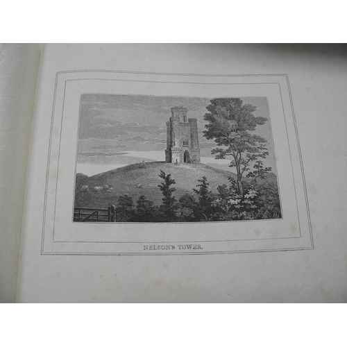 324 - HUGHES (Hugh) The Beauties of Cambria Consisting of Sixty Views, in North and South Wales, obl. 4to,... 