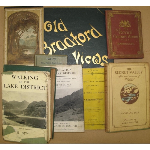 341 - HARROGATE, KNARESBROUGH, LAKE DISTRICT, etc., small q. of topographical works.